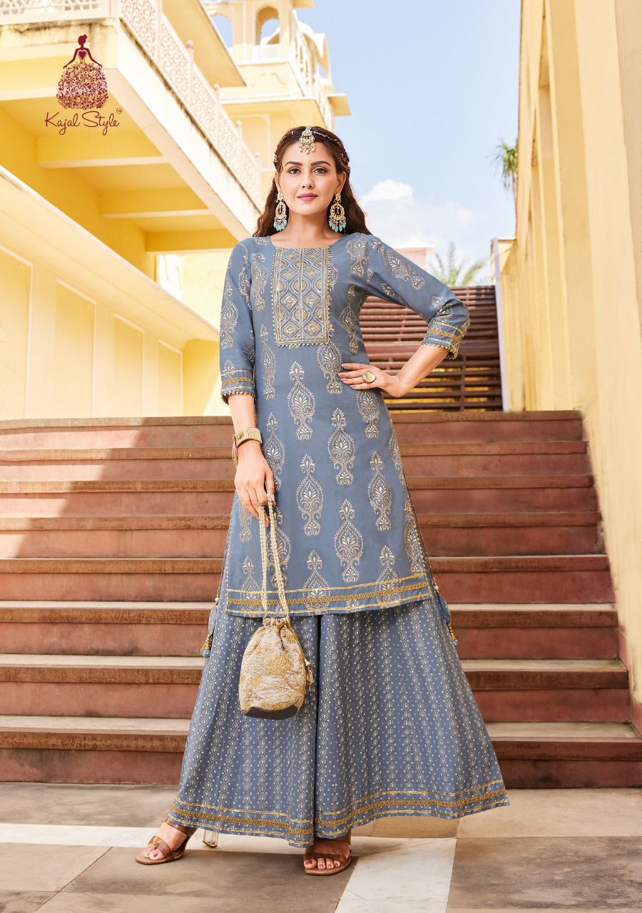 Lavish 2 Heavy Wedding Wear Fancy Embroidery Heavy Kurti With Bottom Collection